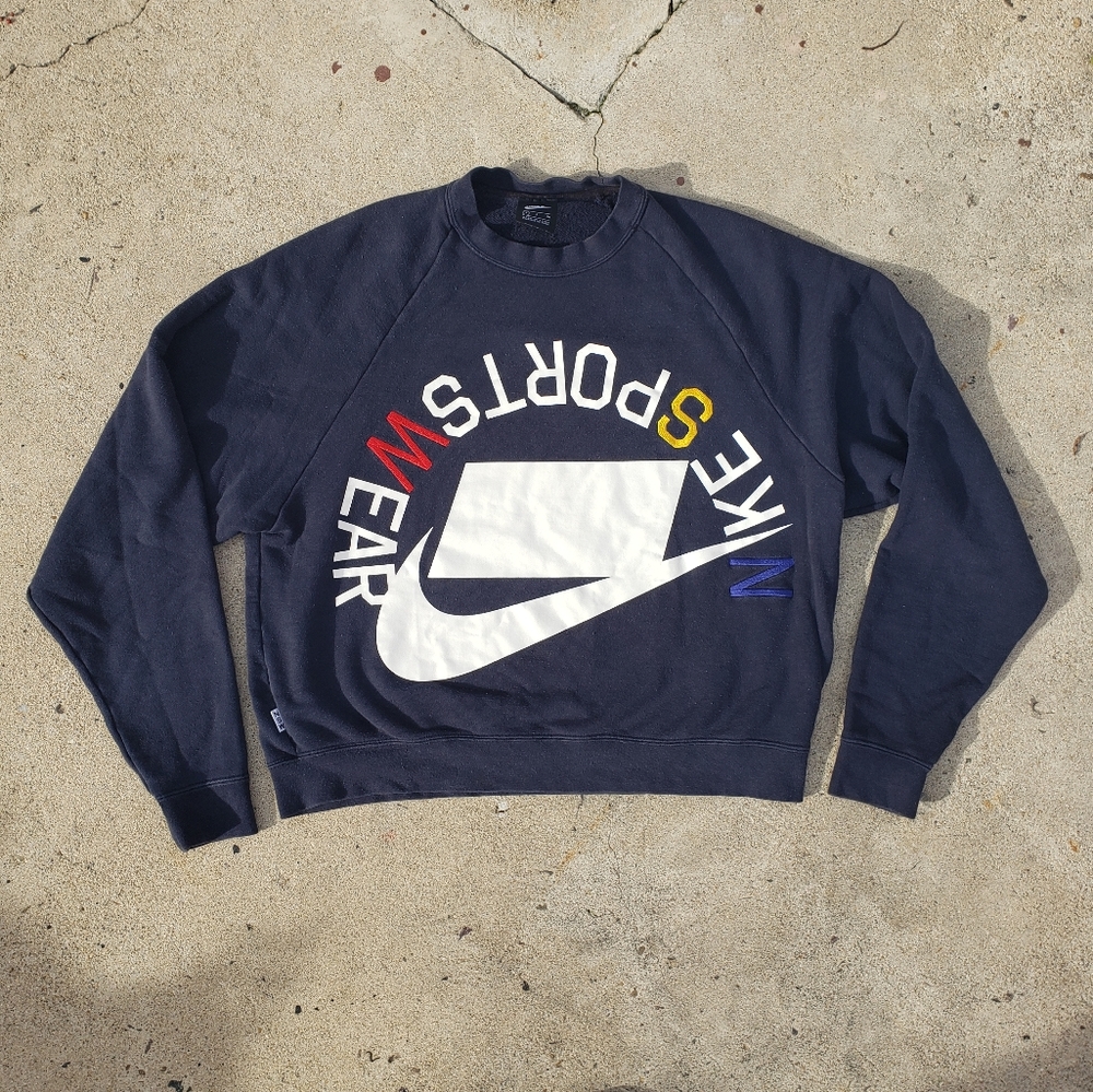 Nike Sportswear Mirror Reflection Sweater - Size Small